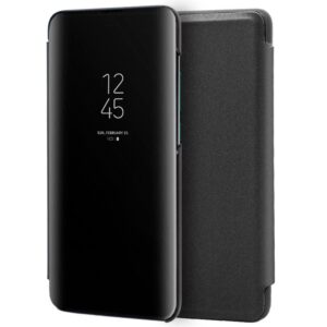 Capa com Cobertura Flip Xiaomi Mi 9 SE Clear View Preto