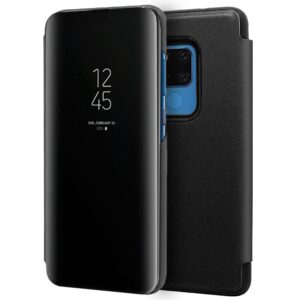 Capa com Cobertura Huawei Mate 20 X Clear View Preto