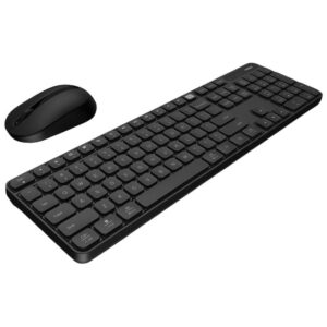 Teclado de Membrana + Rato Sem fio Xiaomi MIIIW Combo Preto