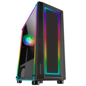 Mars Gaming MC-ART FRGB Vidro Temperado USB 3.0 com marcador branco Preta / Branca