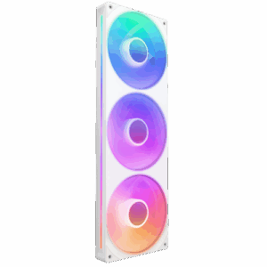 NZXT F360 RGB Core Bloco de Ventoinhas Suplementares 360mm Branco