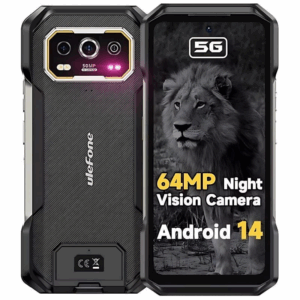 Ulefone Armor 27 Pro 5G 12GB/256GB Preto Robusto