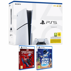 Sony PlayStation 5 Slim + AstroBot + Spider-Man 2