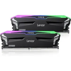 Lexar Memória ARES DDR5 32GB (2x16GB) 6800 CL34 1.4V Heatsink RGB Dual Pack Black LD5U16G68C34LA-RGD          Perguntar ao ChatGPT