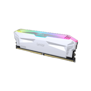 Lexar Memória ARES DDR5 32GB (2x16GB) 6400 CL32 1.4V Heatsink RGB Dual Pack White LD5EU016G-R6400GDWA