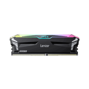 Lexar Memória ARES DDR5 32GB (2x16GB) 7200 CL34 1.4V Heatsink RGB Dual Pack Black LD5U16G72C34LA-RGD