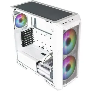 Caixa PC Cooler Master HAF 500 Vidro Temperado USB 3.0 Branca
