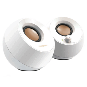 Creative Pebble 2.0 Colunas Estéreo USB Branco