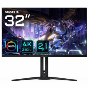 Gigabyte AORUS FO32U2P 31.5" QD-OLED UltraHD 4K 240Hz FreeSync Premium