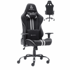 Newskill Kitsune V2 Cadeira Gaming Acabamento em Tecido Preto Espacial/Cinzenta
