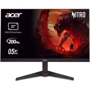 Monitor Acer NITRO VG270X1BMIIPX 27" LED IPS FullHD 200Hz com Altifalantes e FreeSync Premium