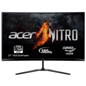 Monitor Acer Nitro ED270U S3 27" LCD VA QHD 180Hz FreeSync Premium Curvo