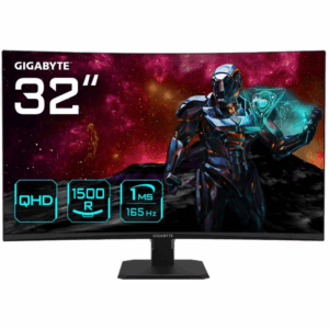 Gigabyte GS32QC 31.5" LED VA QHD 165Hz FreeSync Premium Curvo