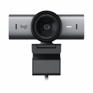 Logitech MX Brio 705 Webcam 4K USB, com 8,5MP, 60Fps, 4x Zoom e Obturador de Privacidade