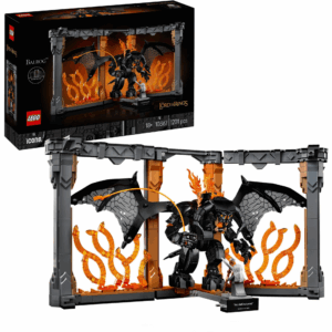O Senhor dos Anéis: Balrog Suporte para Livros, Brinquedo de Construção
