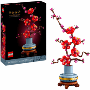Ícones Flor de Ameixa, brinquedo de construção