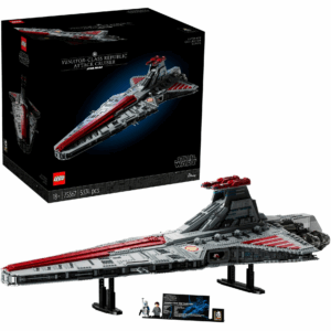 Star Wars Cruzador de Ataque da República classe Venator, brinquedo de construção