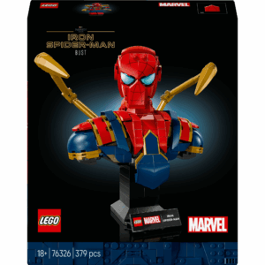 Marvel Iron Spider-Man Busto, Brinquedo de Construção