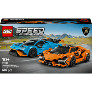 Speed Champions Lamborghini Revuelto e Huracán STO, brinquedo de construção