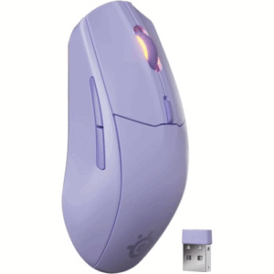 SteelSeries Rival 3 Wireless Gen 2 Rato RGB Sem Fios 2,4GHz/Bluetooth 18000 DPI com 6 Botões Aqua