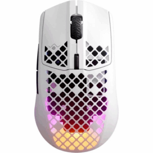 SteelSeries Aerox 3 Wireless 2022 Snow Rato Gaming Sem Fios 18000DPI