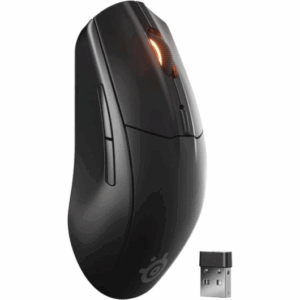 Rato gaming sem fios SteelSeries Rival 3 Gen 2 com 18.000 DPI e deslizadores em PTFE, preto