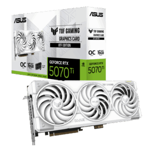 ASUS TUF RTX 5070TI BTF WHITE 16GB GDDR7