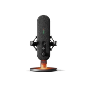 SteelSeries Alias Microfone USB para Gaming Streaming e Podcast com Cancelamento de Ruído