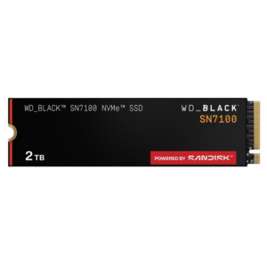 WD BLACK SN7100 2TB SSD NVMe PCIe 4.0 M.2 Gen4 TLC 3D NAND 7250MB/s