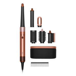 Modelador de cabelo Dyson Airwrap ID Straight + Wavy, Multistyler, Cone shaped, Preto/Ouro Rosa