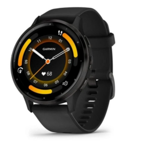 Garmin Venu 3 Bluetooth GPS WiFi 45mm AMOLED Preto Cinza Resistente Água 5ATM SpO2 Pulsómetro