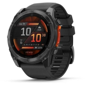 Garmin Fēnix 8 GPS Bluetooth Wi-Fi 51mm AMOLED Preto Grande Resistência Água 10ATM