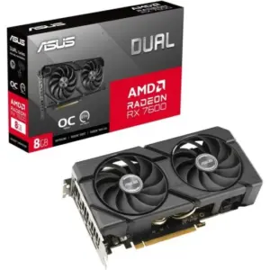 ASUS Dual Radeon RX 7600 EVO OC Edition 8GB GDDR6