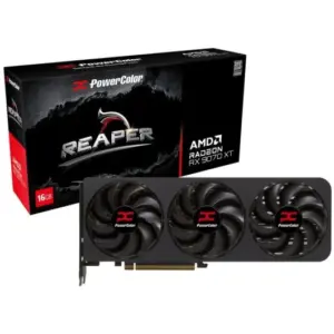 PowerColor Reaper AMD Radeon RX 9070 XT 16GB GDDR6 FSR 4