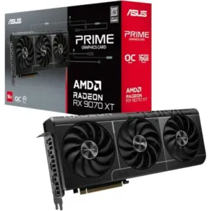 ASUS PRIME AMD Radeon RX 9070 XT OC 16 GB GDDR6 FSR 4