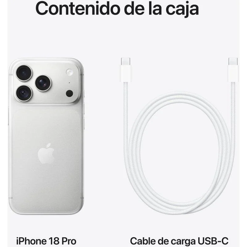 Apple iPhone 18 Pro 1 TB Prata - Image 3