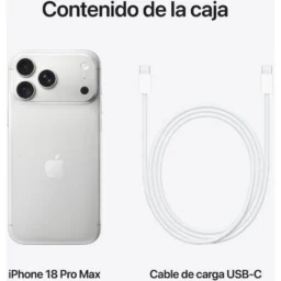 Apple iPhone 18 Pro Max 2 TB Prata - Thumbnail Image 6