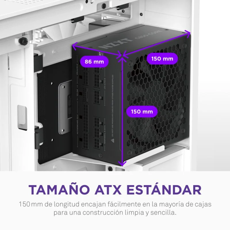 NZXT C850 Gold Core 850W 80 PLUS Gold Modular - Image 7