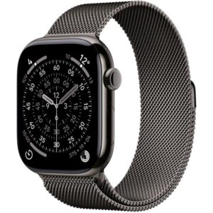 Apple Watch Series 11 GPS + Cellular 46mm OLED Titânio S/M Resistência Água 50m+IP6X SpO2
