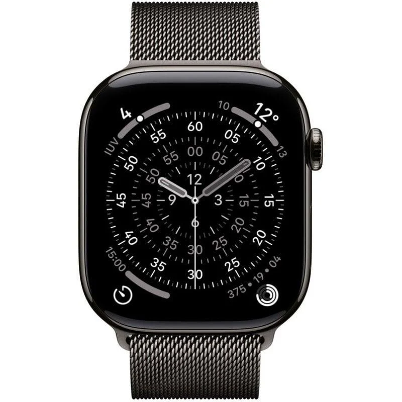 Apple Watch Series 11 GPS + Cellular 46mm OLED Titânio S/M Resistência Água 50m+IP6X SpO2 - Image 2