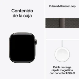 Apple Watch Series 11 GPS + Cellular 46mm OLED Titânio S/M Resistência Água 50m+IP6X SpO2 - Thumbnail Image 3