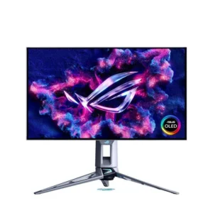 ASUS ROG Swift OLED PG27AQWP-W 26.5 Quad HD 540Hz WOLED Tandem OLED 0,02ms Prateado