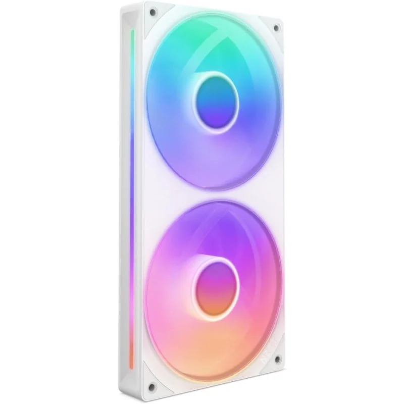 NZXT F240 RGB Core Bloco de Ventoinhas Suplementares 240mm Branco - Image 1