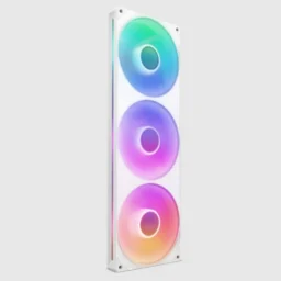 NZXT F420RGB Core Fan Single Frame Bloco de 3x Ventoinhas Branco - Thumbnail Image 1