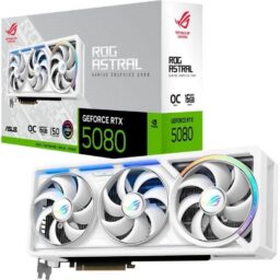 ASUS ROG Astral GeForce RTX 5080 16GB GDDR7 Reflex 2 RTX AI DLSS4 - Thumbnail Image 1