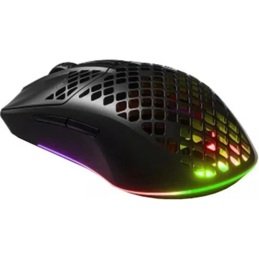 SteelSeries Aerox 3 Wireless Bluetooth RF 18000 DPI Preto Ônix - Image 2