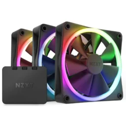 NZXT F120 RGB Triple Pack Ventoinhas Suplementares 120mm Pretas - Thumbnail Image 1
