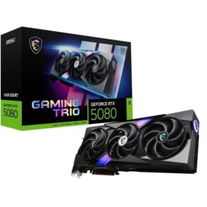MSI RTX 5080 GAMING TRIO OC 16GB GDDR7 Reflex 2 RTX AI DLSS4