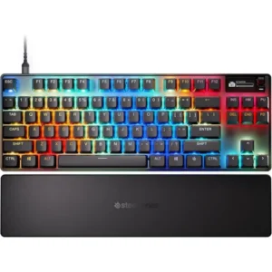 SteelSeries Apex Pro TKL Gen 3 RGB Teclado Mecânico Gaming USB Switch OmniPoint 3.0 Preto (EUA)