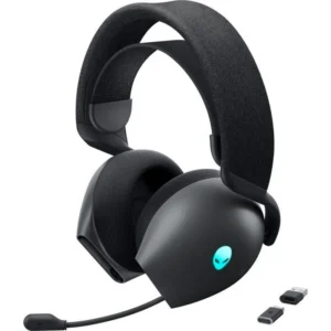Dell Alienware AW725H sem fios Bluetooth com Cancelamento de Ruído e Dolby Atmos Preto